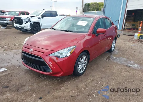 2017 Toyota Yaris Ia z USA, uszkodzony, nr VIN 3MYDLBYVXHY157784